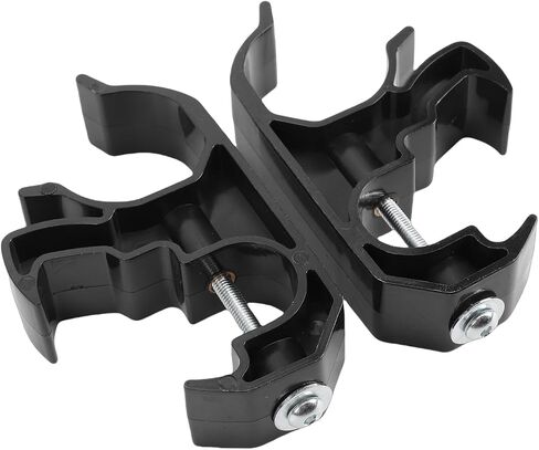 Keenso 2PCS Flashlight Mounting Bracket ABS Flashlight Holder Mount No Drill Easy Install Black Interior Accessory for Unlimited 4 Door JL 2018 2025 in Kuwait
