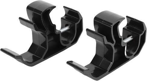 Keenso 2PCS Flashlight Mounting Bracket ABS Flashlight Holder Mount No Drill Easy Install Black Interior Accessory for Unlimited 4 Door JL 2018 2025 in Kuwait