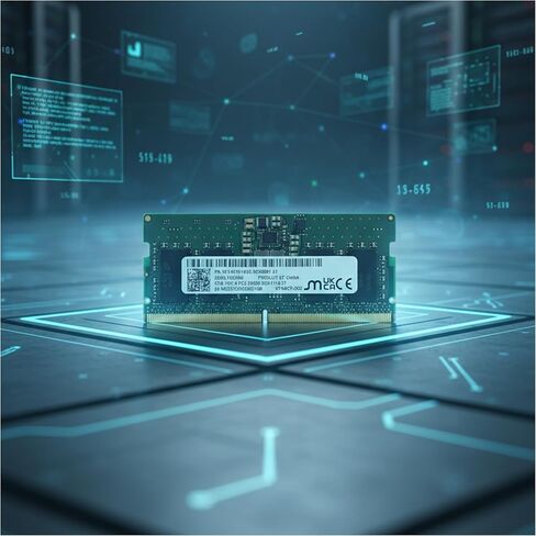 Replacement Micron 8GB DDR5 RAM 5600MHz MTC4C10163S1SC56BG1 BF, Laptop Memory in Kuwait