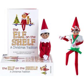 Elf On The Shelf Scout Boy (Brown Eyed Boy) with Karate Kicks Set Bundle in Saudi Arabia
