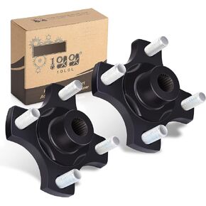 10L0L Golf Cart Rear Axle Hub Assembly Rear Wheel Hub Flange Plate for 2008-up EZGO RXV Gas & Electric Golf Cart 2 Pack OEM# 604112, 615604, 70968-G03