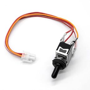 Golf Cart Run/Tow Switch with Connecting Wires, Fits EZGO Electric 1994-Up TXT, DCS and PDS, OEM#73125-G01/633114