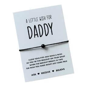 Birthday gift for Daddy | Daddy wish bracelet | Daddy gift | Father's day gift