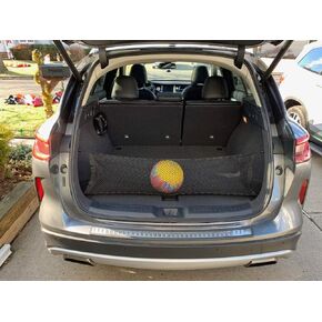 Envelope Style Automotive Elastic Trunk Mesh Cargo Net for Infiniti QX50 2018-2024 - Premium Trunk Organizers and Storage - Luggage Net for Crossover - Best Car Organizer for Infiniti QX55