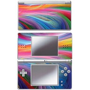 Mightyskins Protective Vinyl Skin Decal Cover Sticker Compatible with Nintendo DS Lite - Rainbow Wave