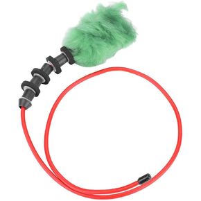 Fydun Wool Paintball Barrel Squeegee Rope Cleaning Pull Through Paintball Barrel Swab Squeegee Cleaner Blue
