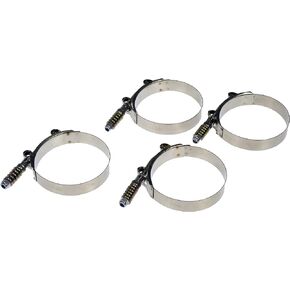 Dorman 667-696 Intercooler Hose Clamp Compatible with Select Ford Models, 4 Pack