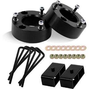 Leveling Lift Kit for 2007-2022 Chevy Silverado 1500 GMC Sierra 1500 2WD/4WD, MIDOU AUTO 3" Front and 2" Rear Full Leveling Lift Kit for Silverado 1500 Sierra 1500, 3in Front+2in Rear Strut Spacers