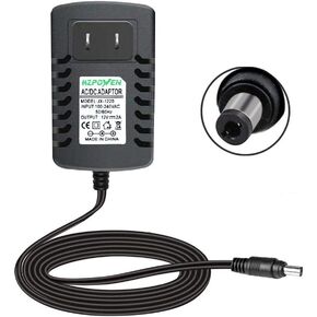12V AC Replacement Adapter for Zyllion Back Neck Massage Pillow, Fit for shiatsu Neck Shoulder Massager Power Cord