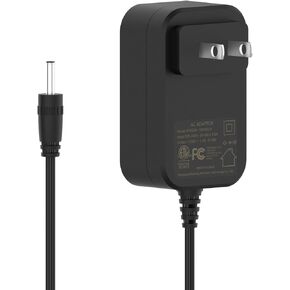 21W Charger Power Cord for Echo Alexa 1st & 2nd Generation, AC Adapter Replacement for Echo Show (1st Gen), Echo Plus (1st Gen), Fire TV (2nd Gen), Echo Look, Echo Link【Black 15V 6FT】