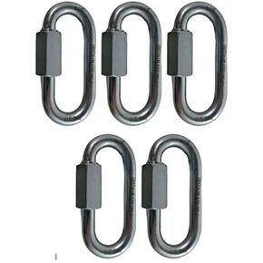 US Stainless 5 Pieces Zinc Plated Quick Link 5/16" (8mm) Galvanized