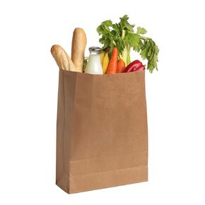 57 Lb Kraft Brown Paper Bags- Pack of 50ct