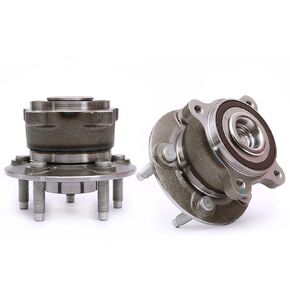 FKG 512446 Rear Wheel Bearing Hub Assembly fit for 2011-2015 Chevy Cruze (15" Wheels Models Only), 2016 Chevy Cruze Limited (15" Wheels Models Only), Set of 2