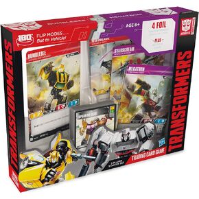 Transformers TCG: Bumblebee Vs. Megatron 2-Player Starter Set | 1 Ready-to-Play Deck | 44 Cards Incl. Bumblebee