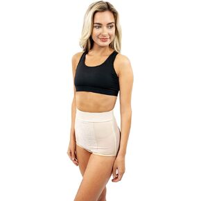 Postpartum Belly Wrap Girdle Panties 2" Panty Girdle Tummy Control w Panel (S22)