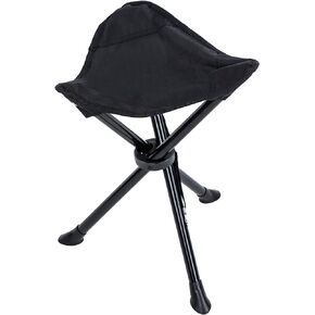RC Folding Camping Stool Tripod Compact Hunting Chair - Portable 3 Legged Stool Ultralight Backpacking Chair