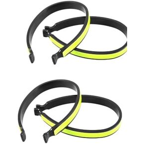 3Pcs Cycling Trouser Clip Cycling Ankle Safety Band Reflective Bicycles Clip Pant Leg Cuff Clip Bikes Cycling Equipment Cycling Trouser Wrap Clip Reflective Gear Accessories Outdoor Recreation