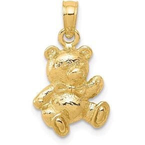 Roy Rose Jewelry 14K Yellow Gold Teddy Bear Charm