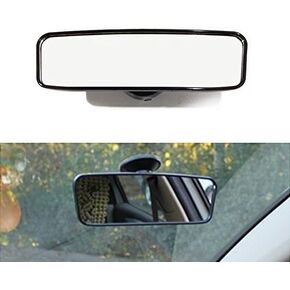 Car Rear View Mirror Universal Auto Truck Interior Mirror (Plain Mirror, Width 21.5cm/8.5in)