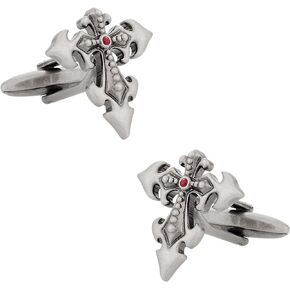 Cuff-Daddy Gothic Cross Cufflinks with Presentation Box