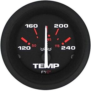 SeaStar-57904P SierraWater Temp Gauge (120-240 Fahrenheit)
