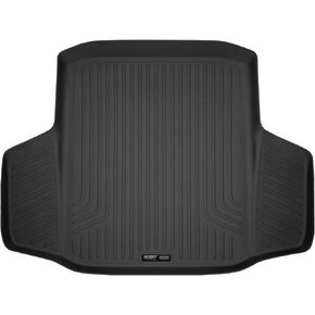 Husky Liners Weatherbeater Floor Mats | Fits 2018 - 2024 Honda Accord Sedan | Trunk, 1-pc Black - 44131