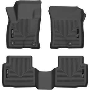Husky Liners — Weatherbeater | Fits 2020 - 2024 Ford Escape - Front & 2nd Row Liner - Black | 95721 |