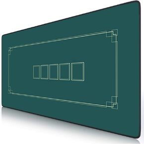 LHTHT 900x400 مم بساط البوكر، حصيرة مطاطية للبوكر للطاولات، طاولة البوكر المحمولة، الألعاب في كل مكان