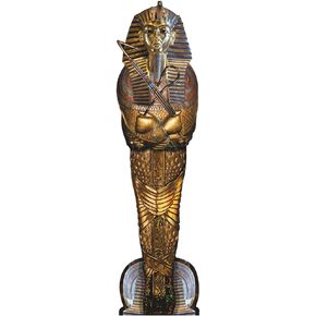 H13212 Tutankhamun King TUT Egyptian Sarcophagus Mummy Pharaoh Cardboard Cutout Standee Standup