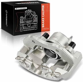 A-Premium Disc Brake Caliper Assembly with Bracket Compatible with Select Ford Models - Focus 2004 2005 2006 2007 - Front Left Driver Side