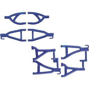 RPM A ARMS Front & Rear Set Blue 80695 80605 1/16th Mini E-REVO VXL Includes CHICAGOLAND RC Coupon