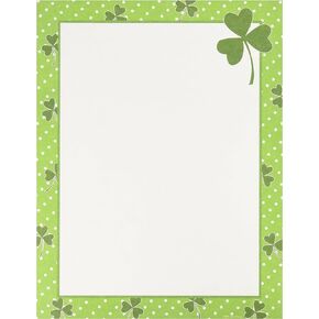 Great Papers! Clover Dots Letterhead, 8.5"x11", 80 Count (2013226)
