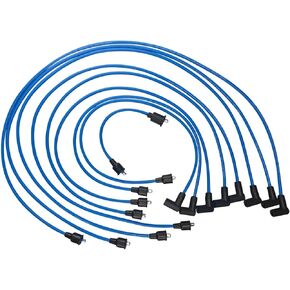 متوافق مع مدقق شيفروليه جي إم سي 4.3L 4.6L 5.0L 5.3L 5.4L 5.7L 6.5L 6.6L V8 1955-1976 كابل ماستر أسلاك توصيل الإشعال عالية الأداء in Kuwait