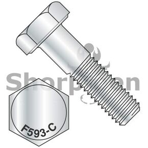 50-حزمة #10-24 × 1-1/4 برغي برأس سداسي 18-8 من الفولاذ المقاوم للصدأ BC-1020CH188 in Kuwait