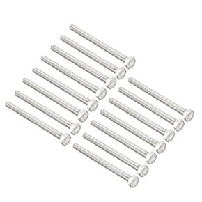 uxcell M8x30mm Hex Bolts 304 Stainless Steel Hexagon Screw Bolt 20pcs