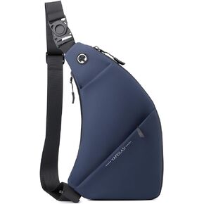 PEAKINGTECH Sling Bag Small Crossbody Backpack: Anti Theft Travel Bag Front Back