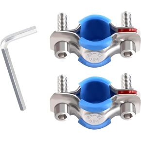 TOYMIS 2PCS Fix Sinking Office Chair, Office Chair Saver for Stop Sinking Solid Stainless Steel Adjustable Height Chair Saver Kit for Supporting The Chair in The Event Of a Cylinder Failure