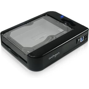 MH-3507HUB-U3A USB 3.0 Patented Hard Drive Docking Station, Plus 3 Ports USB 3.0 Hub, Optimized for UASP & SATA III 6.0 Gbps Transfer Rate