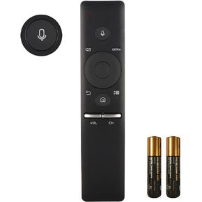 New BN59-01241A Voice Remote Control for Samsung Smart TV UN65KS8500F UN55KU7000F UN65KS8500F UN75KS9000F UN65KS800DF UN65KS9000F UN65KS800DF Replacement Controller with Two Batteries