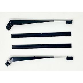 M998 11" WIPER BLADE 2EA and 12" WIPER ARM 2 EA 12339505 12339504 HMMWV WIPER ARM SET