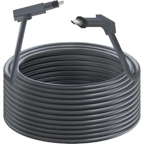 كابل بديل Soarhigh Starlink بطول 75 قدمًا للقمر الصناعي Starlink المستطيل V2، كابل تمديد Starlink Gen 2 مع أغطية طرفية ملحقات Starlink IP68 مقاومة للماء، رمادي (75FT / 23M) in Kuwait