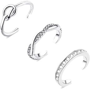 Ritach 925 Sterling Silver Minimalist Toe Rings Set 14K Gold Plated Simple Open Adjustable Band Toe Rings for Women Beach Foot Jewelry for Summer in Saudi Arabia