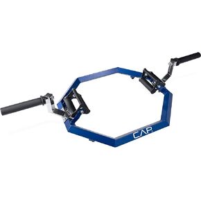 Cap Barbell Olympic Super Trap Bar, Hex Bar, Shrug Bar, Deadlift Bar, Multiple Colors