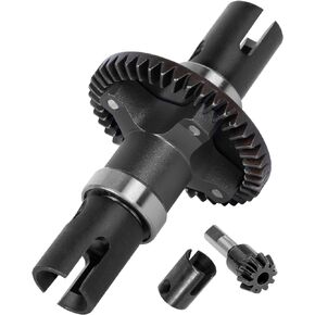RcarmubWow RC 43T Spur Gear Slipper Clutch Upgrades Part for 1/7 Felony Mojave 6s,Limitless,1/8 Senton Kraton Outcast Notorious Typhon Talion 6s,Steel Slipper Clutch 43T w/ 10T & Drive Cup,Black