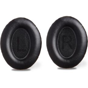 وسائد أذن بديلة من Aicore لسماعات الرأس Bose QuietComfort 35 (QC35) وQuiet Comfort 35 II (QC35 ii)، وإسفنج الذاكرة، وجلد أكثر نعومة، وعزل الضوضاء، وسمك إضافي، زوج