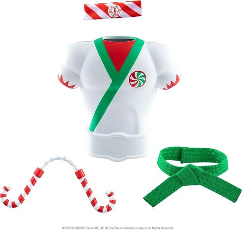 Elf On The Shelf Scout Boy (Brown Eyed Boy) with Karate Kicks Set Bundle in Saudi Arabia