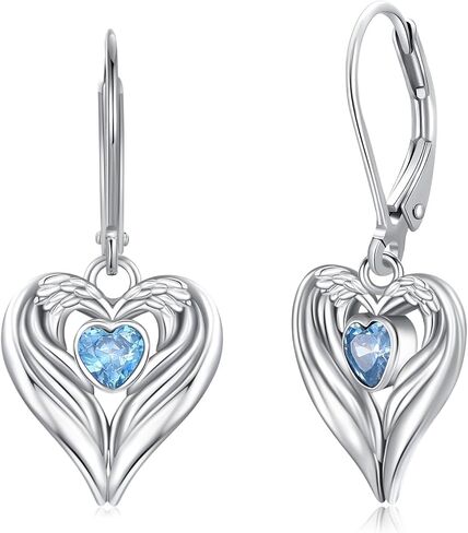 KNTTZZI Bee/Angel Earrings for Women 925 Sterling Silver Dangle Earrings Fashion Sterling Silver Drop Earrings Jewelry Mother's Day Mother's Day Birthday Gift for Mom Wife in Saudi Arabia