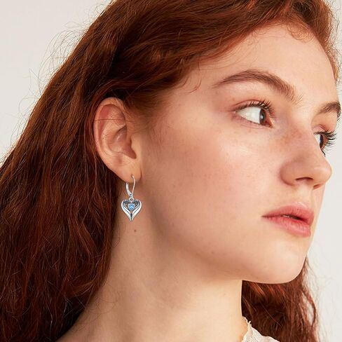 KNTTZZI Bee/Angel Earrings for Women 925 Sterling Silver Dangle Earrings Fashion Sterling Silver Drop Earrings Jewelry Mother's Day Mother's Day Birthday Gift for Mom Wife in Saudi Arabia
