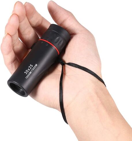 Compact Waterproof Monocular Telescope 7X Magnification with Wrist Strap, Ideal for Outdoor Activities and Travel in Saudi Arabia