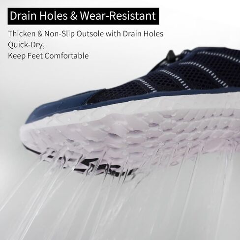 Queday Water Shoes for Women Men Quick Dry Barefoot Shoes Lightweight Athletic Sports Aqua Socks Outdoor Swim Fishing Hiking Diving Surf Walking Kayaking in Saudi Arabia
